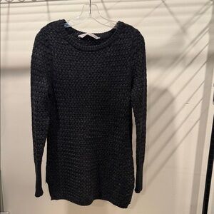 Athleta Wool Blend Tunic Crewneck Sweater